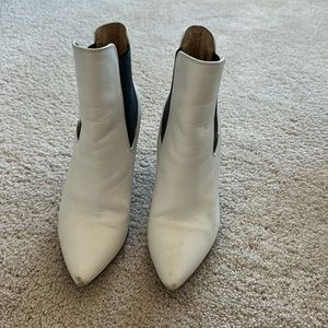 Kristin Cavallari White/Black Booties (7)